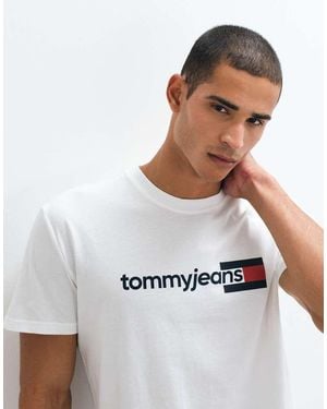 Tommy Hilfiger Dna Logo T-shirt - White