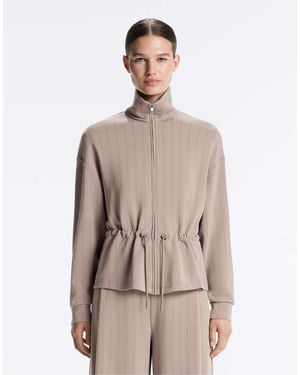 Oysho – jacke aus weichem modal - Natur