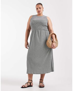 ONLY – midaxi-hängerkleid - Grau