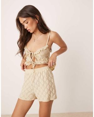 ASOS Mini Shorts - Natural