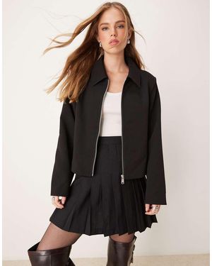 Jdy Elegant Jack Met Rits - Zwart