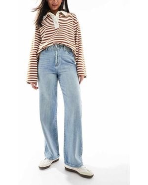 ONLY Fatima Wide Leg Jeans - Blue