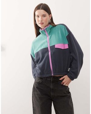 Quiksilver Kedai Full Zip Polar Fleece - Blue