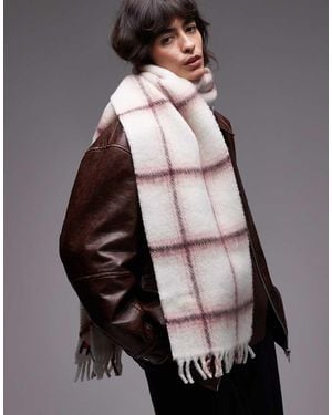 Tommy Hilfiger Tassel Scarf - Pink