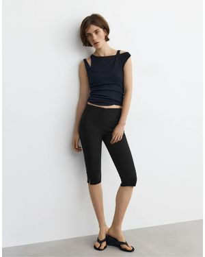 Pull&Bear – caprihose - Schwarz