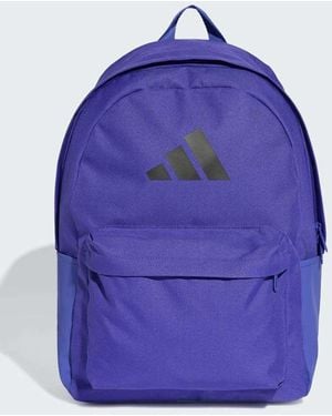 adidas Originals Classic 3 Bar Logo Backpack - Blue