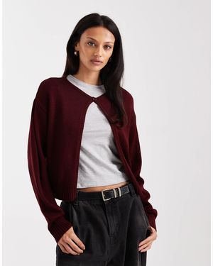 Collusion – strickjacke - Rot