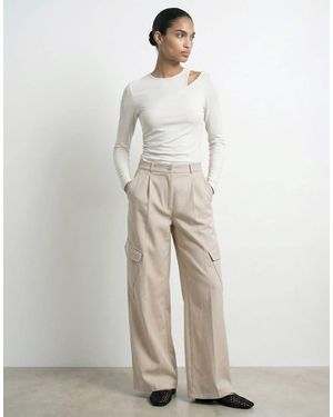 HYPEDROP Cargobroek - Wit