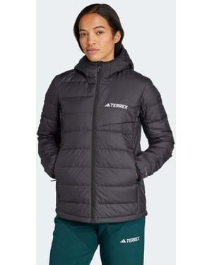 adidas Originals Terrex Donsjack Met Capuchon - Zwart