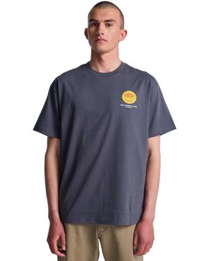 RVCA The judgement - t-shirt à manches courtes - bleu garage