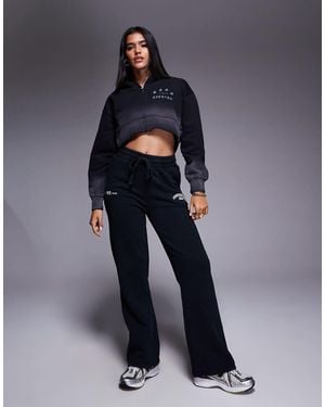Good For Nothing Relaxed Wide Leg Jogger - Blue
