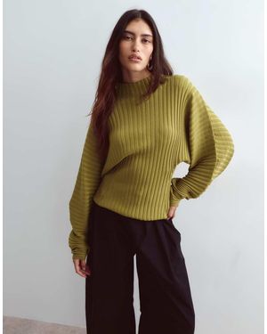 ARRANGE Top A Maniche Lunghe - Verde