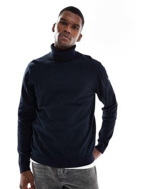 Jack & Jones Roll Neck Jumper - Blue
