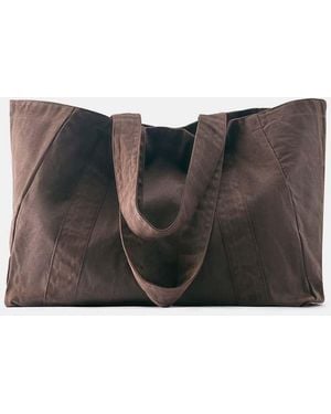 Pull&Bear Borsa Tote - Grigio
