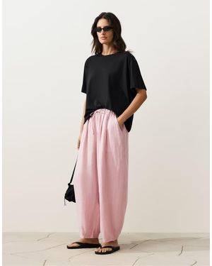Oysho Pantaloni A Palloncino - Rosa