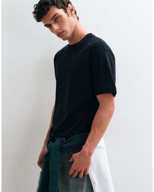 Hollister Boxy Heavyweight T-shirt - Blue