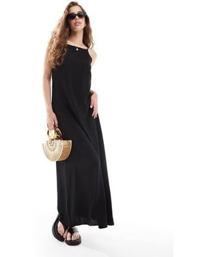 Vero Moda Cami Strap Maxi Dress - Black