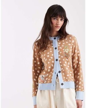 Never Fully Dressed Hollie Cardigan - Natural