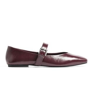 NA-KD Strap Detail Ballerinas - White