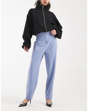 Miss Selfridge Essentials Cigarette Trouser - Blue