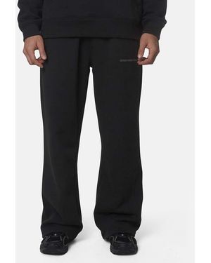 Good For Nothing Oversized Cotton Fleece Joggers - Black