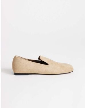 TOPSHOP Zapato Plano Tipo Slip-On Denise En Topo-Blanco - Neutro