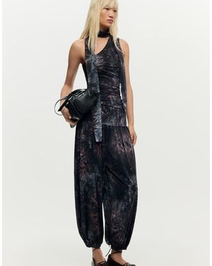 Desigual Fitted Asymmetric Top - Black