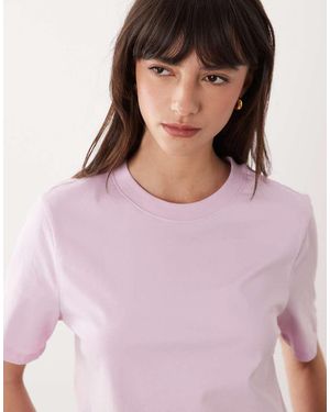 Pieces Boxy T-shirt - Pink