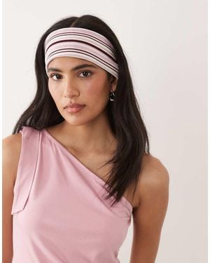 ASOS Jersey Headband - Pink