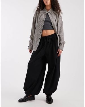 ASOS Jersey Harem Inspired Trouser - Black