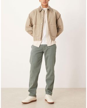Mango – chet – jeans aus baumwolle - Natur