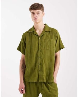 Sol Beach Beach Shirt - Green