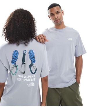 The North Face Explore Gear Relaxed Backprint T-Shirt - Blue