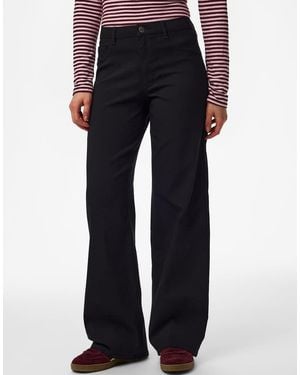 Pieces Jeggings En Negro - Azul