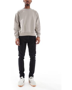 Don't Think Twice Dtt Tall Rigid Cropped Tapered Fit Jeans - Grey