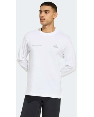 adidas Originals Adi365 Running Community Culture Long Sleeve Shirt - White