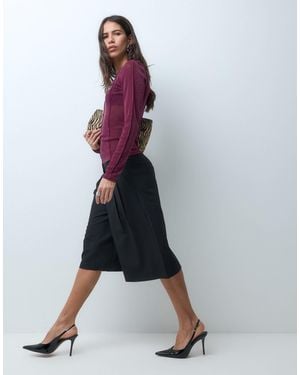 JJXX Long Tailored Shorts - Black