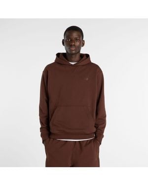 New Balance Athletics French Terry Hoodie - Brown