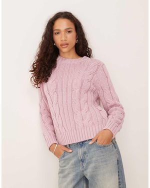 Wrangler Jersey Rosa Claro De Punto De Ochos De
