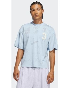 adidas Originals Texas A&M Aggies Originals Varsity Graphic Tee - Blue