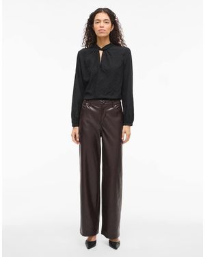 Vila Trousers - Black