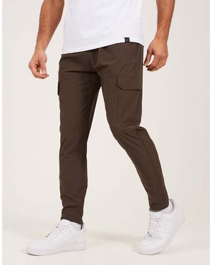 Brave Soul Slim Fit Cargo Style Trousers - Green