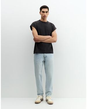 Pull&Bear Standard Jeans - White