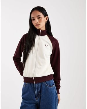 Fred Perry Color Block Track Jacket - Blue