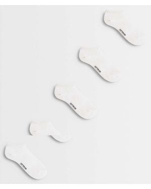 Cotton On 5-pack Ankle Socks - White