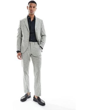 Jack & Jones Pantalon Van Linnen - Grijs