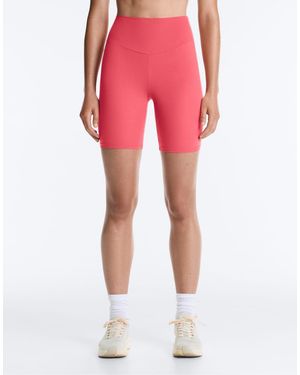 Oysho Comfortlux High-Rise 20Cm Short Leggings - Pink