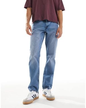 New Look – gerade geschnittene jeans - Blau