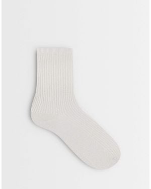 Jdy Glitter Socks - White