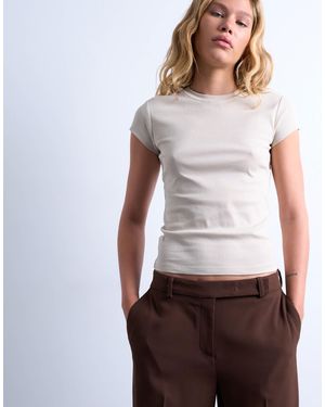 TOPSHOP Everyday Tee - Natural
